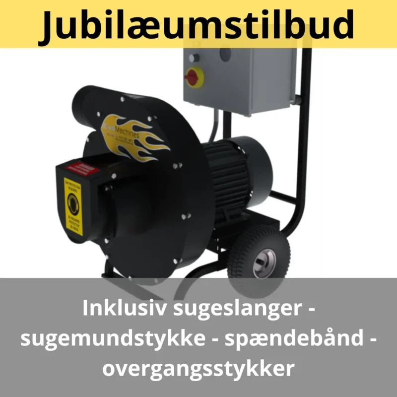 Opstartspakke Charge Vac 10 hk – Isoleringssuger